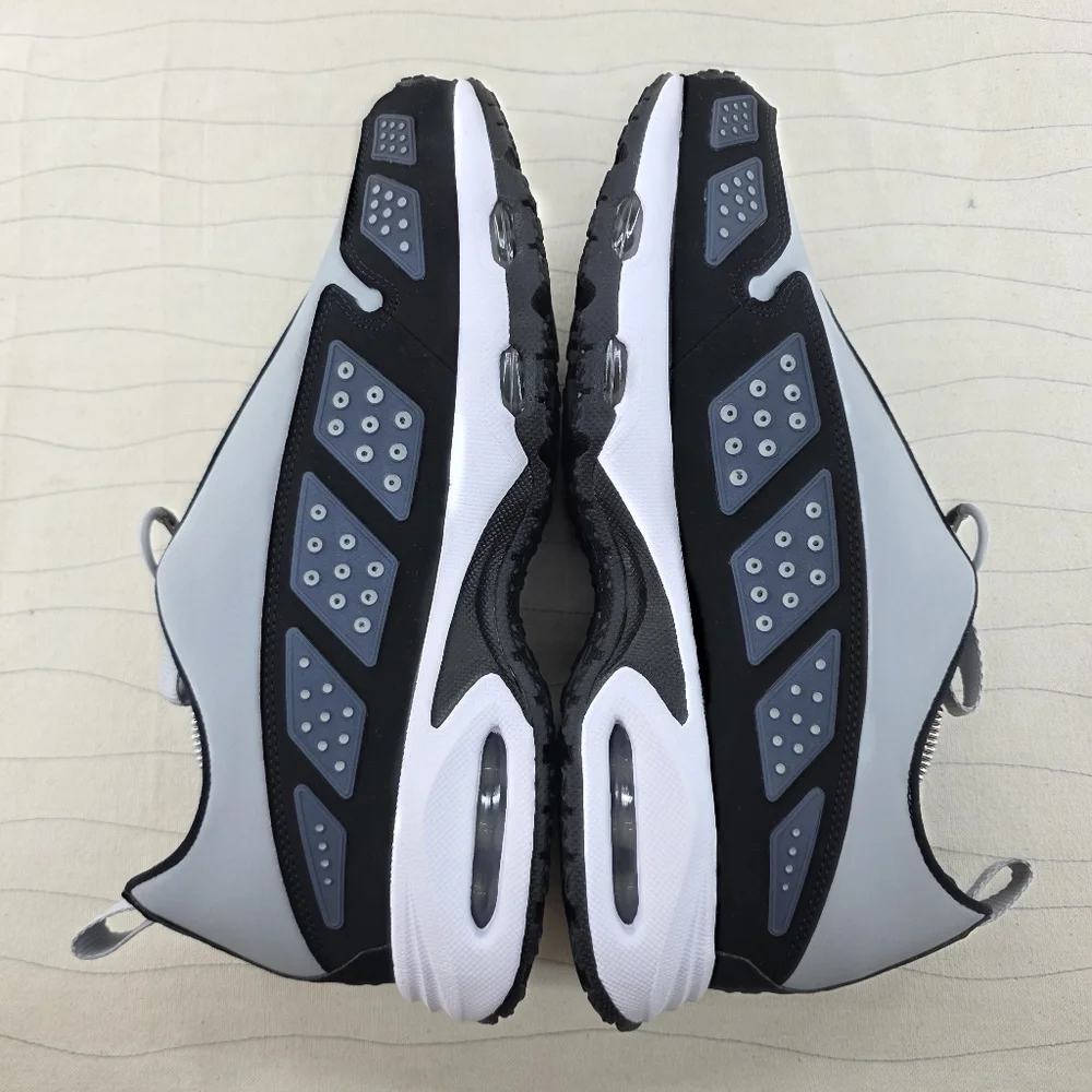 Nike Womens Max Sunder Obsidian Grey Haze Zip Sneakers Shoes HJ8080-401 Sz 10.5